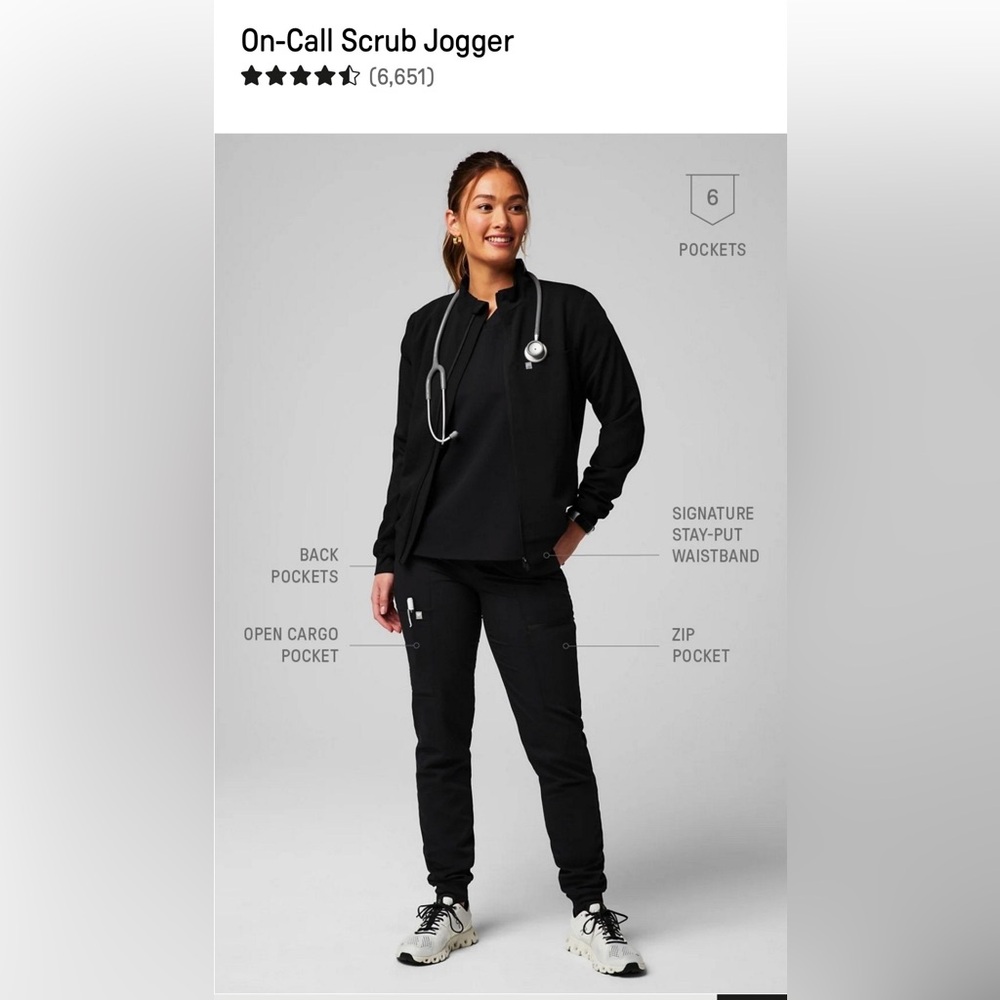 Fabletics Scrub Set - Picture 15 of 15